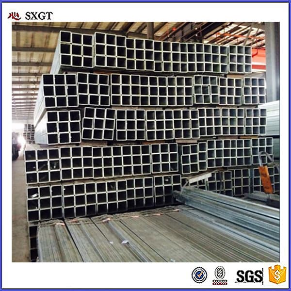 ASTM A500 grade B square_hollow rectangular steel tube weigh